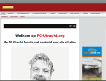 Tablet Screenshot of fc-utrecht.org